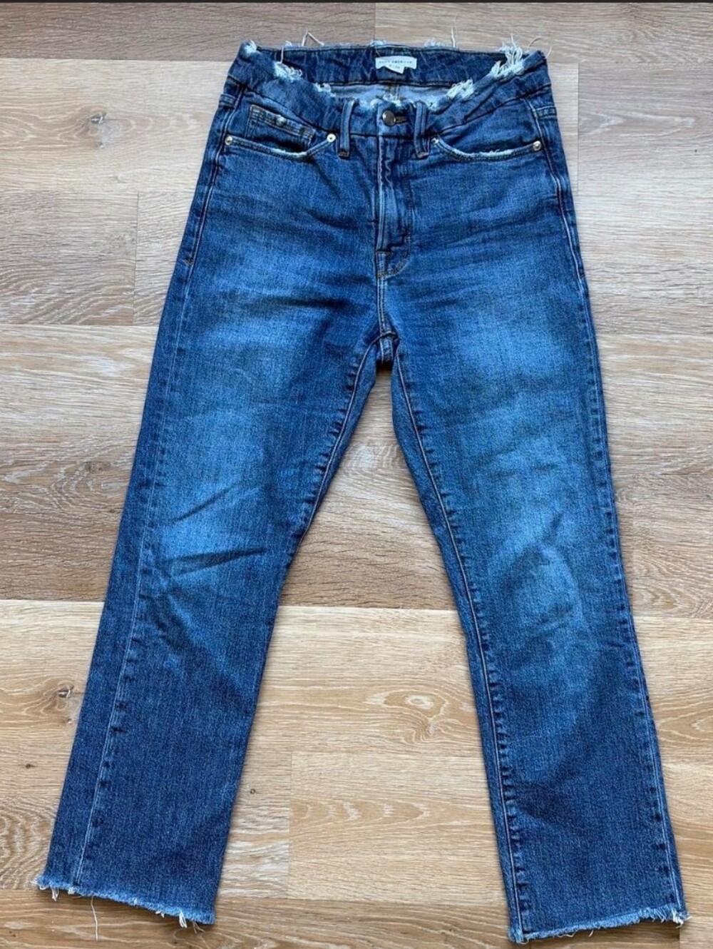 Good American Women's Straight-Leg Jeans